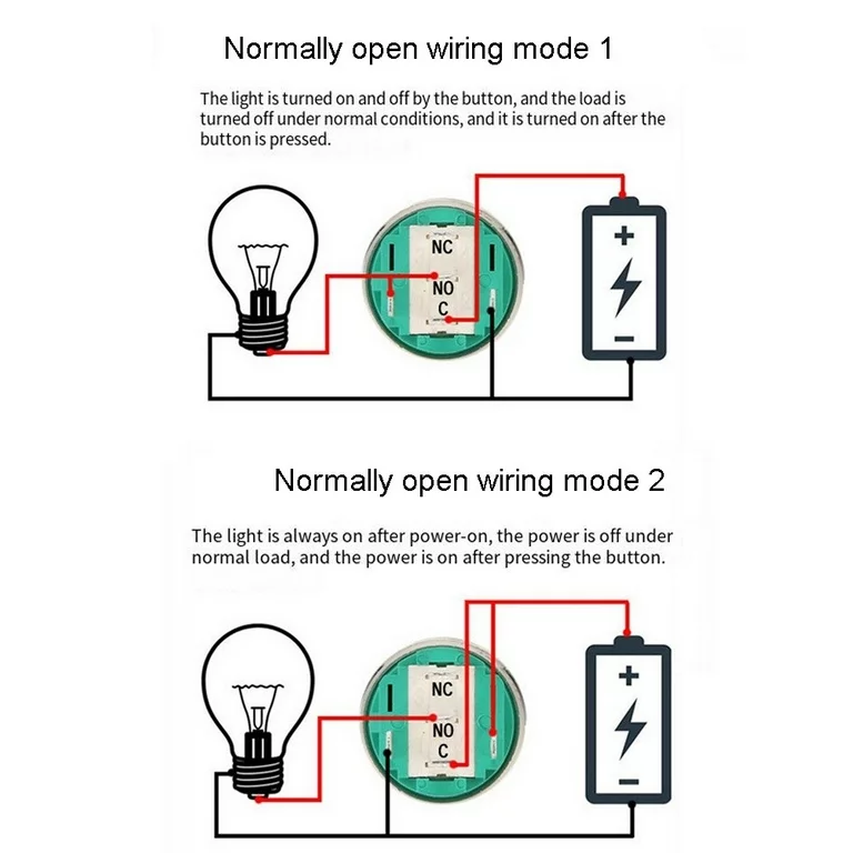 Master the wiring method of metal buttons