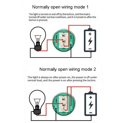 Master the wiring method of metal buttons